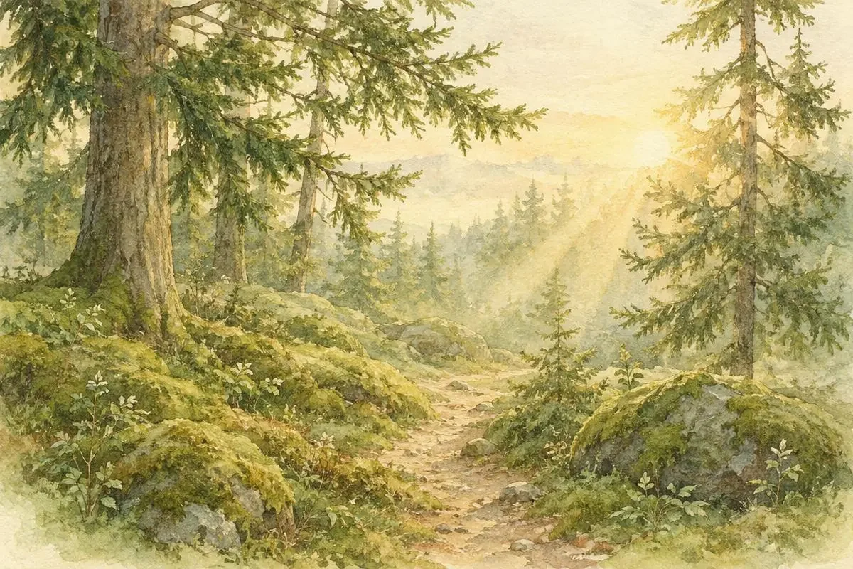 治愈成长 短剧分类手绘插画